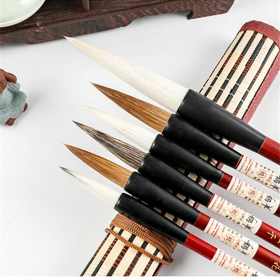 Paint Brush Holder For Artist Wooden Colored Pencils Stand Desk Stand  Organizer Holding Rack For Pens Paint Brushes Colored - AliExpress