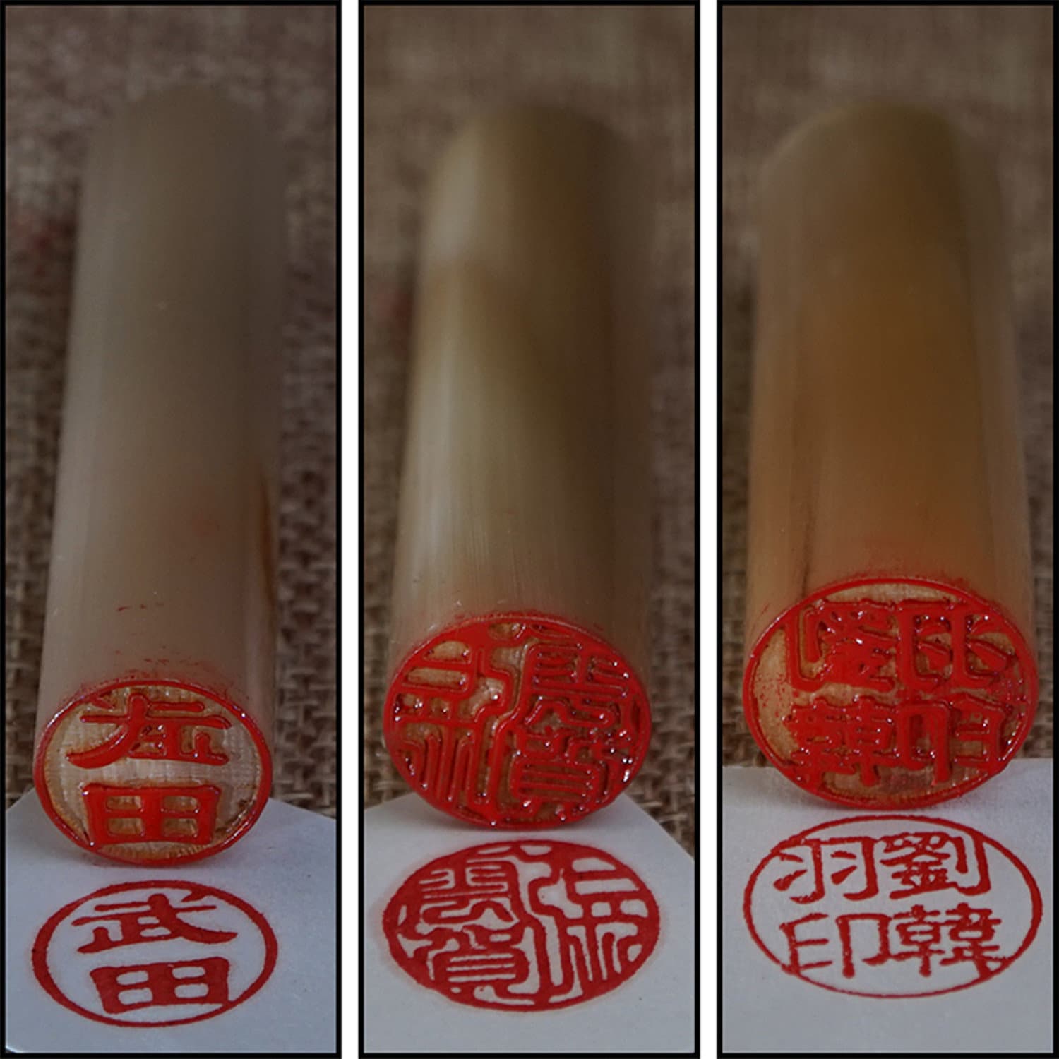 Japanese Hanko Chop Japanese Name Stamp Custom Ox Horn Stamp Etsy