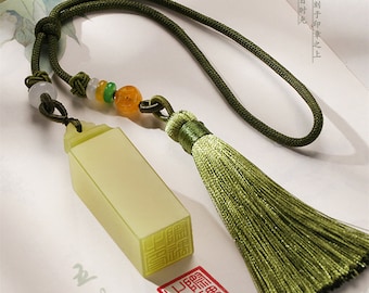 Custom Chinese Stone Seal, Hand Carved Name Stamp