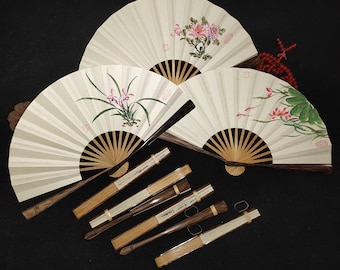 Personalized Japanese Name Folding Fan, Japanese Name Fan,  Name in Japanese, Custom Japanese Name Calligraphy, Japanese Name Gift