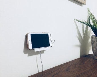 Wall Phone Holder Etsy