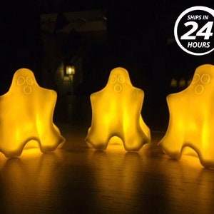 Light up Halloween Ghost Decorations |Glowing Halloween Ghost | Halloween Decor | Unique Halloween Decor | Light up Ghost | Scary Halloween