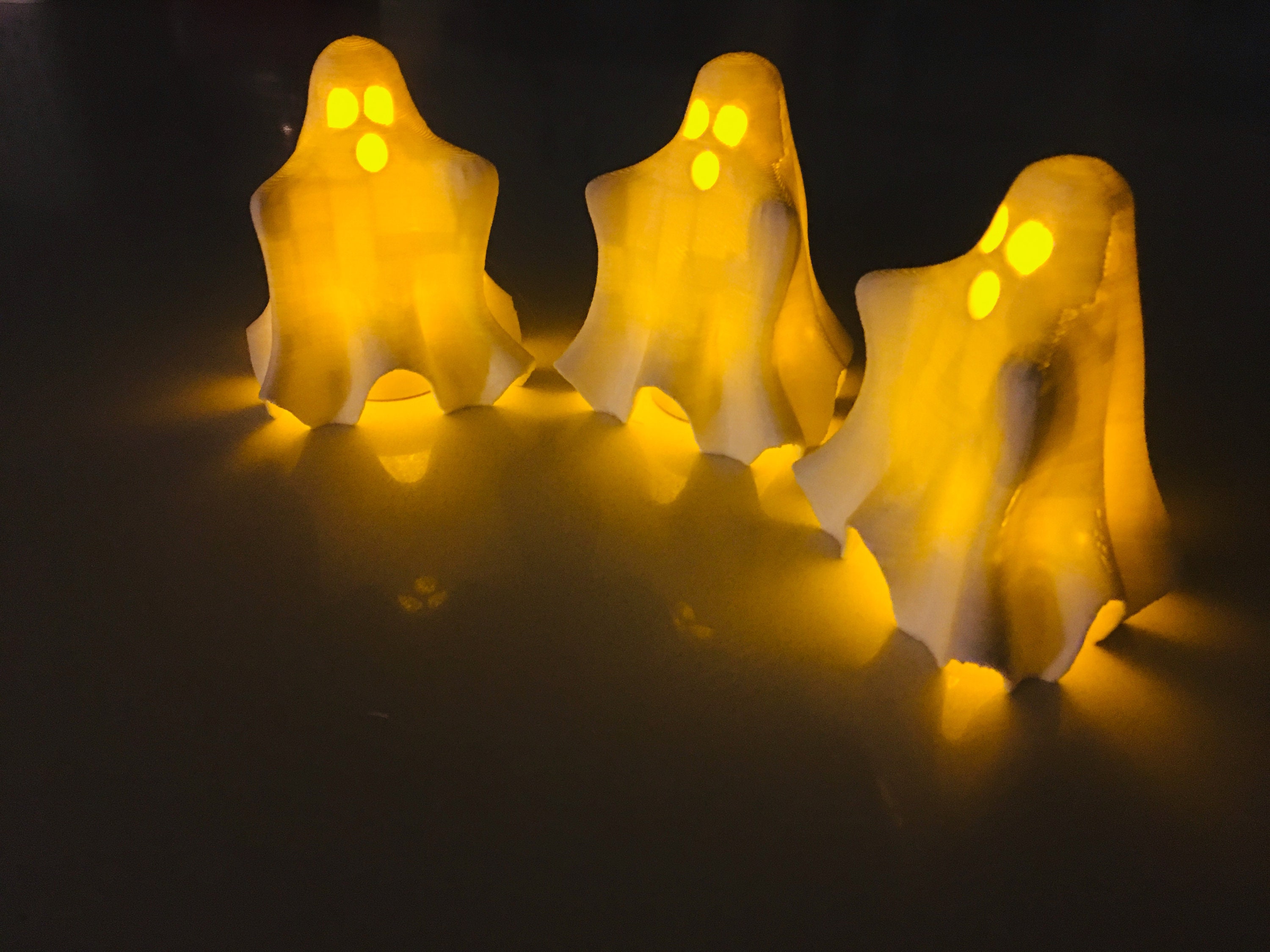 Light up Halloween Ghost Decorations Glowing Halloween Ghost Etsy