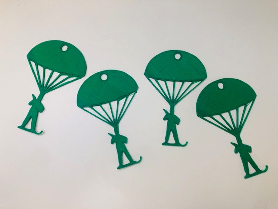 LARGE Parachute Solidiers Toy Story Birthday Toy Story Army Etsy