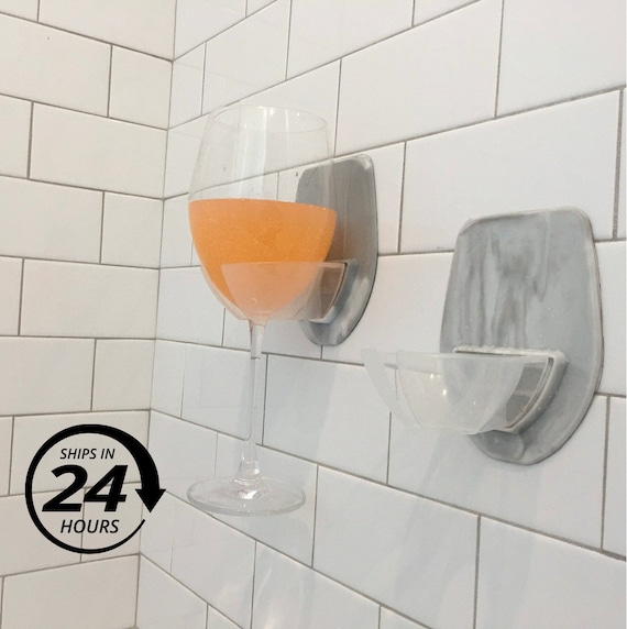 Shower Wine Holder or Bathroom Beer Holder 