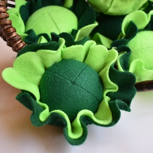 Felt Green Cabbage