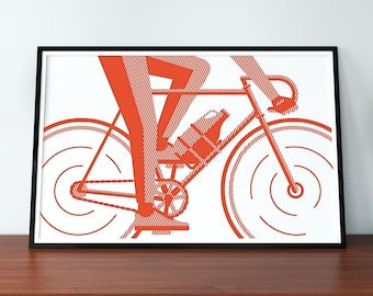 Hop On Screen Printed Poster