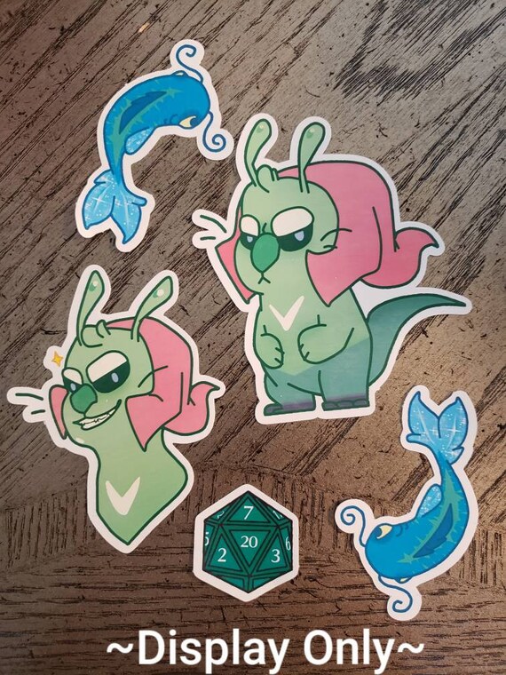 Free Domestic Shipping Custom Fursona Stickers Furry Stickers Etsy