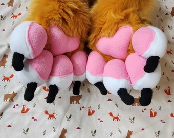 FREE DOMESTIC SHIPPING custom furry paws soft paws animal paws cute fluffy paws fursuit paws comfy custom fursona paws custom paws puffy