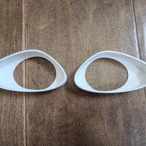 FREE SHIPPING Clearanced 3D printed triangle Eyeblanks