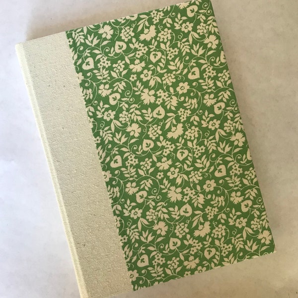 Handmade notebook, journal. Lined.