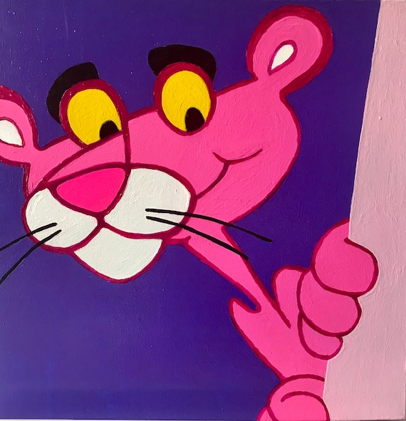 Pop Art Pink Panther 40x40 