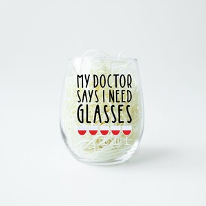 J&#39;ai besoin de verres verre de vin sans tige