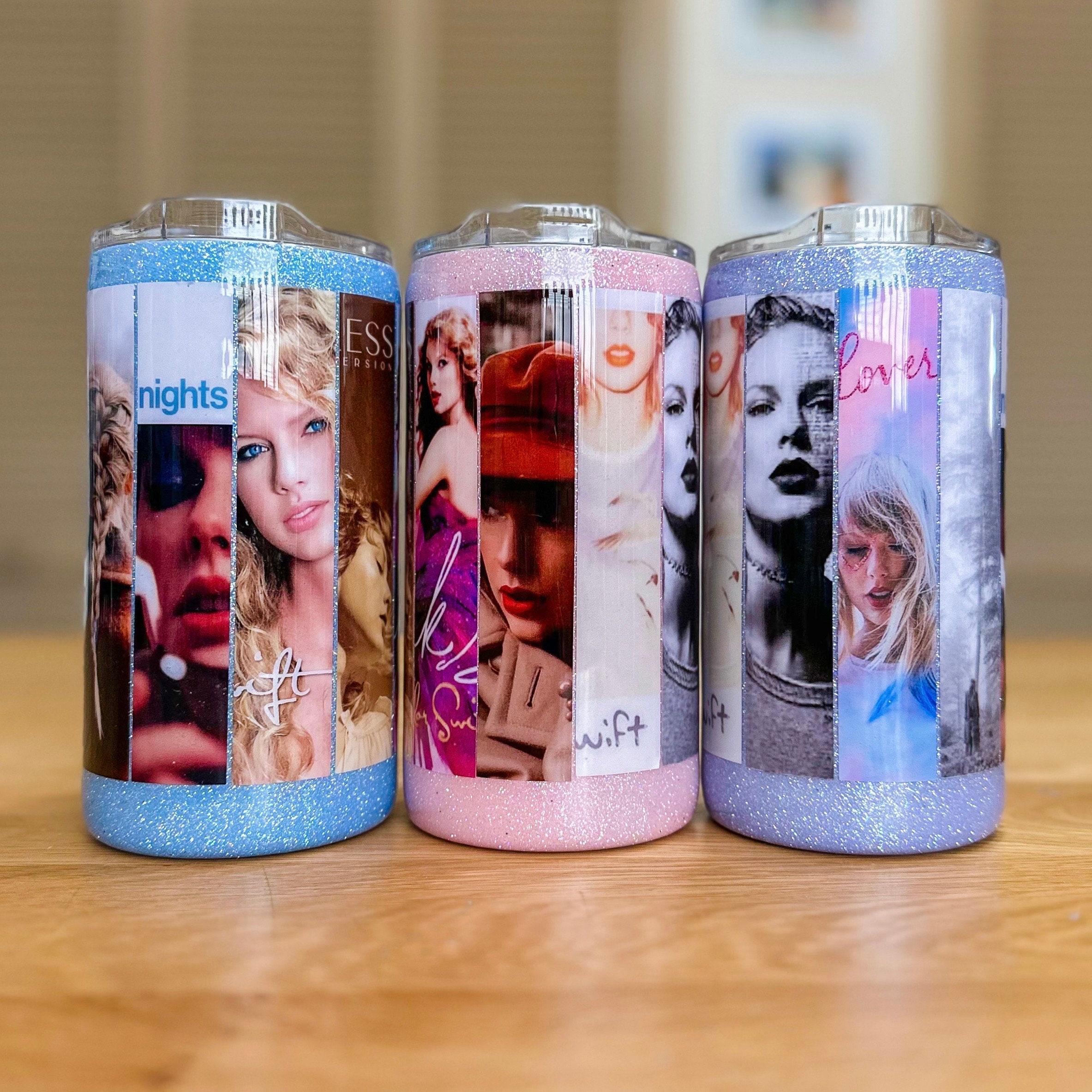 Taylor Swift The Eras Tour 20oz Tumbler Cup with Metal Straw and Plastic  Straw