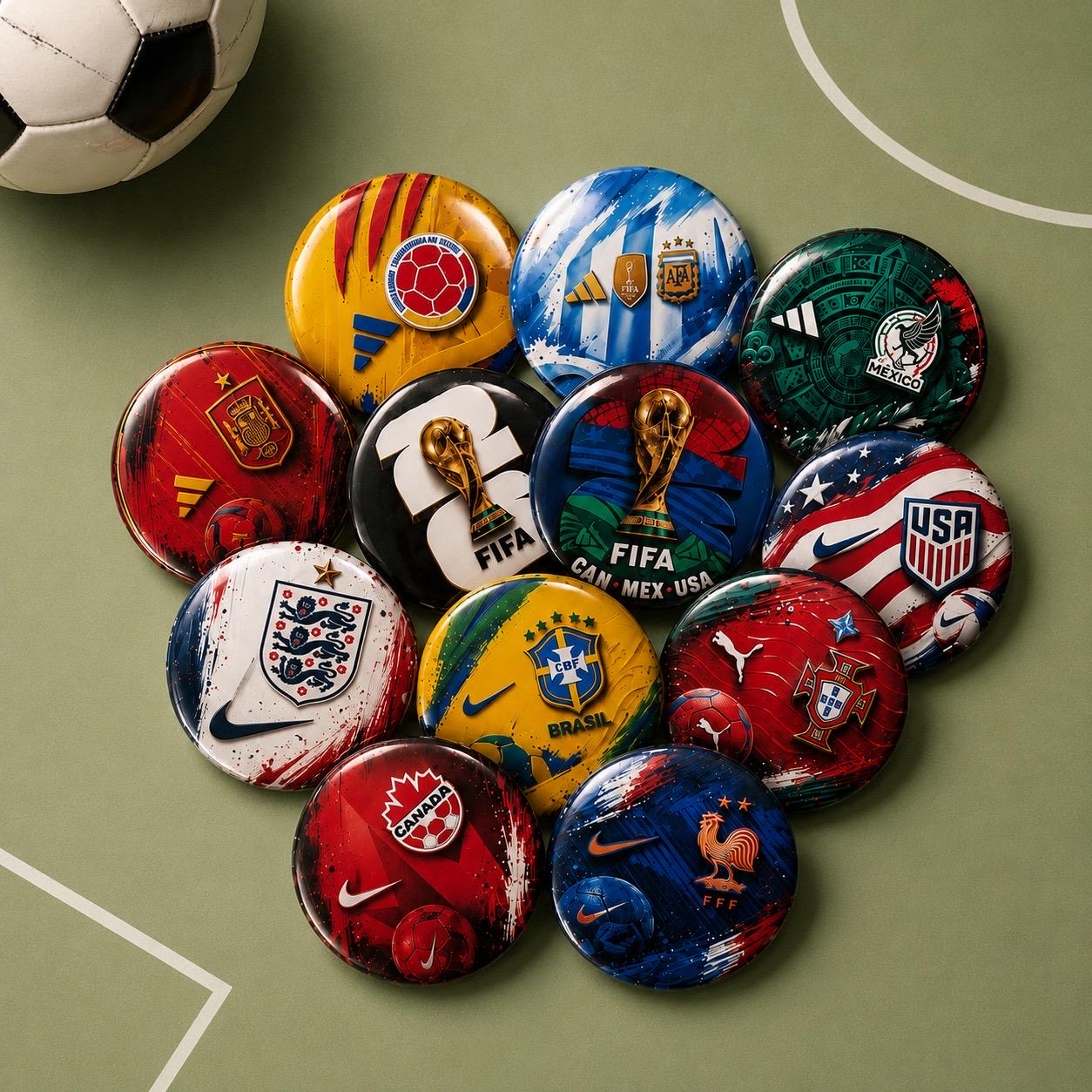 Fifa World Cup Pins - Etsy