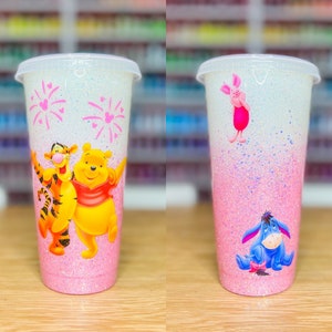 Pooh & Friends Glitter Tumbler