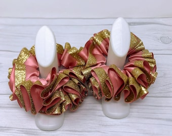 Bracelets de cheville tutu à paillettes rose mauve et or, chaussettes tutu de Pâques, bracelets de cheville tutu en ruban, chaussettes tutu à paillettes, bracelets de cheville à volants, chaussettes de baptême,