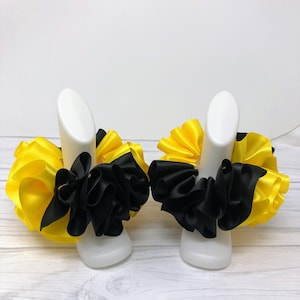 Bumble Bee Anklets, Easter Tutu Socks, Ribbon Tutu Anklets, Tutu Socks, Ruffled Anklets, Christening Socks, Glitter Tutu Socks