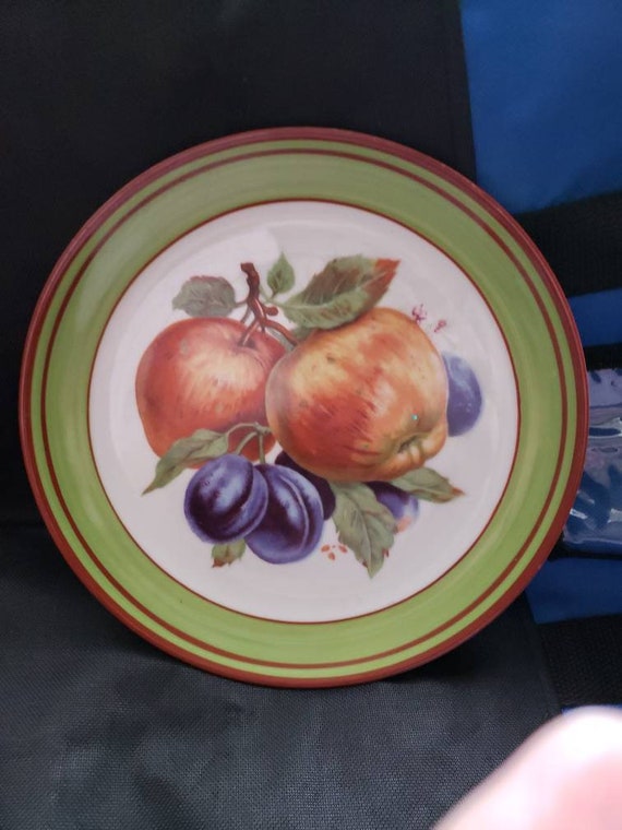 Fruit Plate Made In Germany Etsy