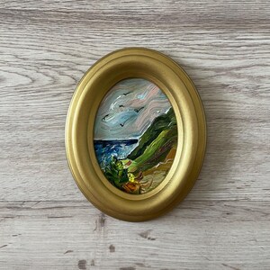 Pintura al óleo impresionista, Pintura al óleo original, Pintura al óleo original, Pintura al óleo original vintage, Pintura al óleo original vintage