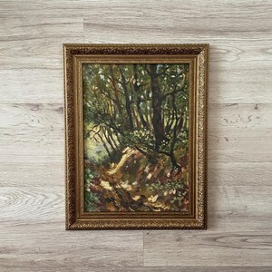 Pintura a óleo antiga original, Pintura a óleo original, Pintura a óleo antiga emoldurada, Pintura a óleo original vintage, Pintura antiga original