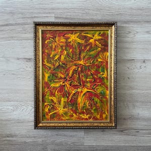 Abstract art painting, Original paintings on canvas, Original oil painting, Original vintage oil painting, Vintage painting original