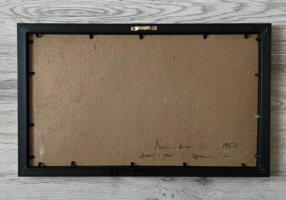 花束の油彩画 大きなサイズ 金色フレーム付きヴィンテージアンティーク油絵