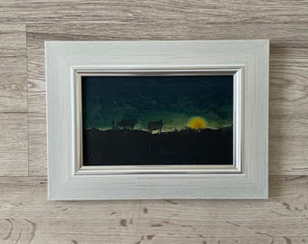 Original oil painting, Vintage oil painting original, Original paintings on canvas, Painting on canvas original, Vintage painting original