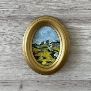 Impressionist oil painting, Original oil painting, Oil painting original, Vintage oil painting original, Vintage oil painting original