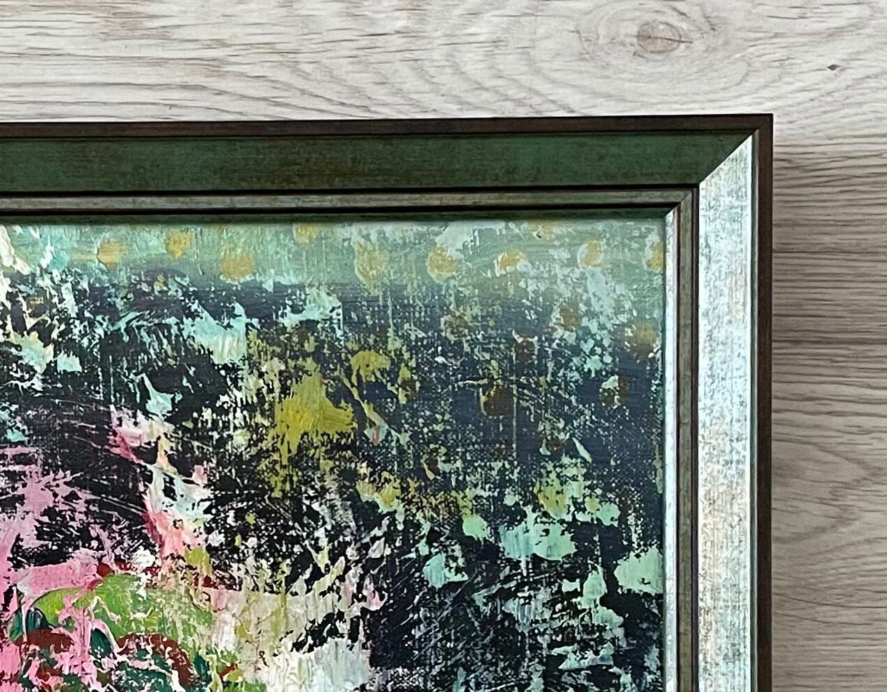 オリジナルアート抽象画、油絵原画、キャンバスオリジナル絵画、抽象