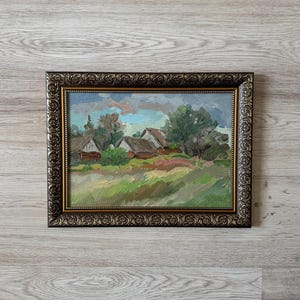 Impressionist oil painting, Oil painting original vintage, Original oil painting, Vintage oil painting original, Oil painting original