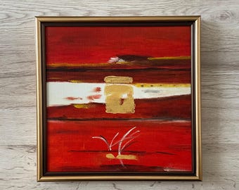 オリジナル油絵「歩く二人の女性」、アーティスト・ニュートン