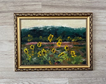 Gold framed vintage painting, Oil painting original vintage, Original oil painting, Vintage oil painting original, Oil painting original