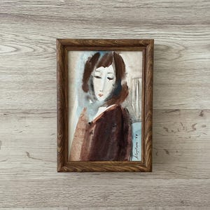 Origineel antiek olieverfschilderij, origineel olieverfschilderij, portretschilderij vintage, olieverfschilderij origineel vintage, origineel olieverfschilderij