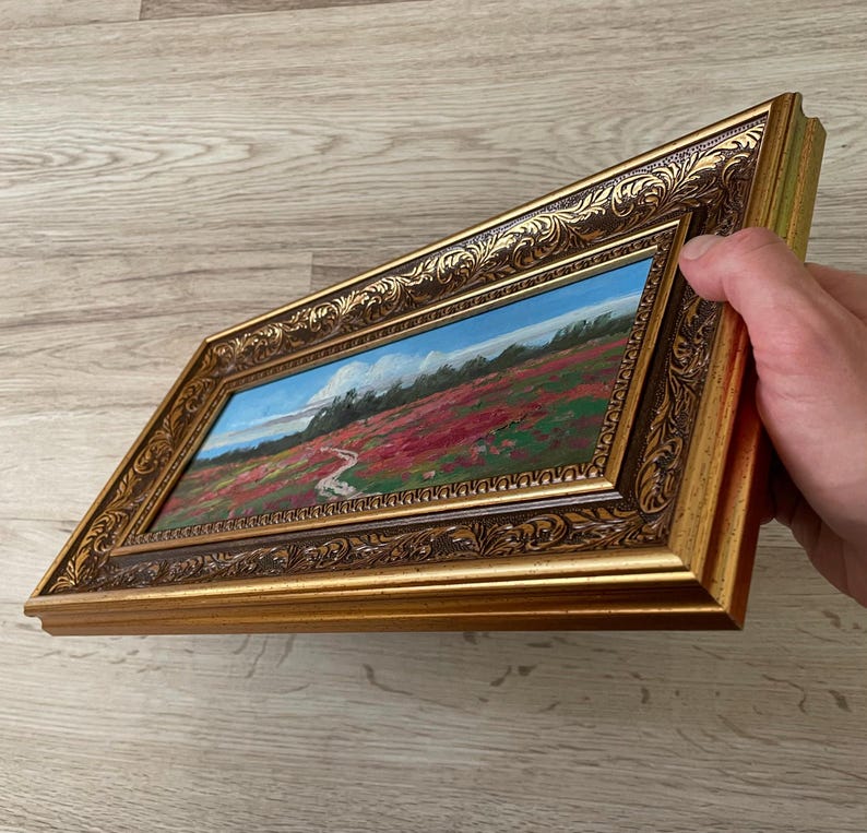 Antique Oil Painting Original, Original Oil Painting, Antique Oil