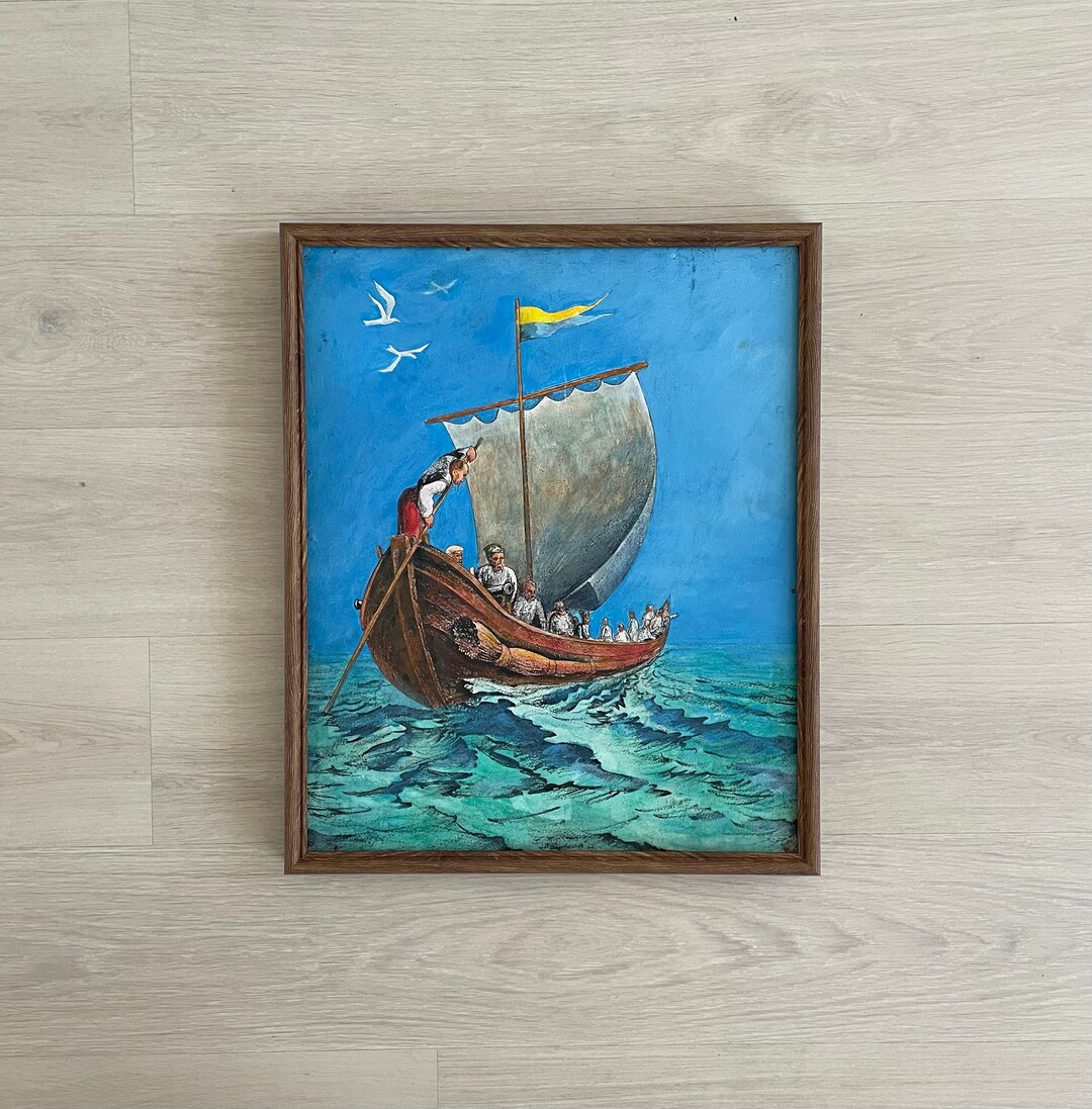 Antique Oil Painting Original Original Oil Painting Vintage Etsy