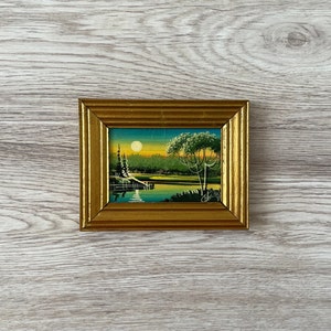 Vintage oil painting original, Mini vintage painting, Vintage painting original, Oil paintings vintage, Original oil painting