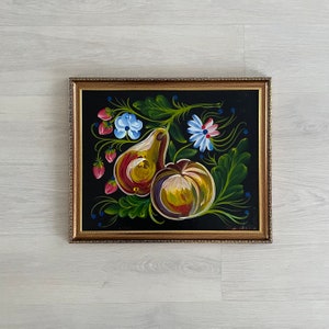 Vintage oil painting original, Original oil painting, Original oil painting vintage, Oil painting original, Gold framed vintage painting