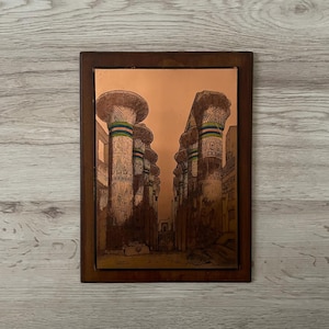 Antiek schilderij origineel, vintage origineel schilderij, decor muurkunst origineel vintage, vintage olieverfschilderij origineel