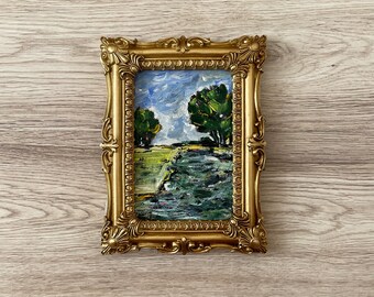 真作　原画　限定一点　油絵風　美術館の額縁風 沈黙の王、すべてを統べる者 il_340x270.6062872837_e6ke.jpg