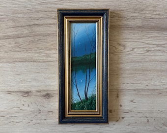 Impressionistisches Ölgemälde, Ölgemälde Original Vintage, Original Ölgemälde, Vintage Ölgemälde Original, Ölgemälde Original