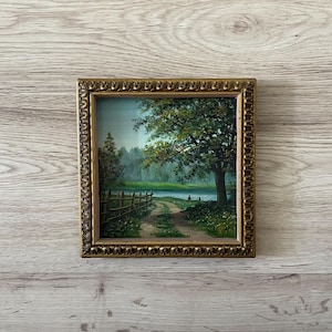 Oil painting original vintage, Original oil painting, Vintage oil painting original, Oil painting original, Impressionist oil painting