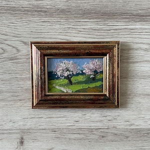 Pintura al óleo original antigua, Pintura al óleo original, Pintura al óleo antigua enmarcada, Pintura al óleo original, Pintura antigua original