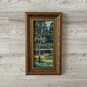 Pintura al óleo original antigua, Pintura al óleo original, Pintura al óleo antigua enmarcada, Pintura al óleo original vintage, Pintura antigua original