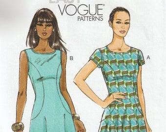 Vintage Women's Elegant Longline Tops Vogue Sewing Pattern 7934 Uncut Sizes 18-22