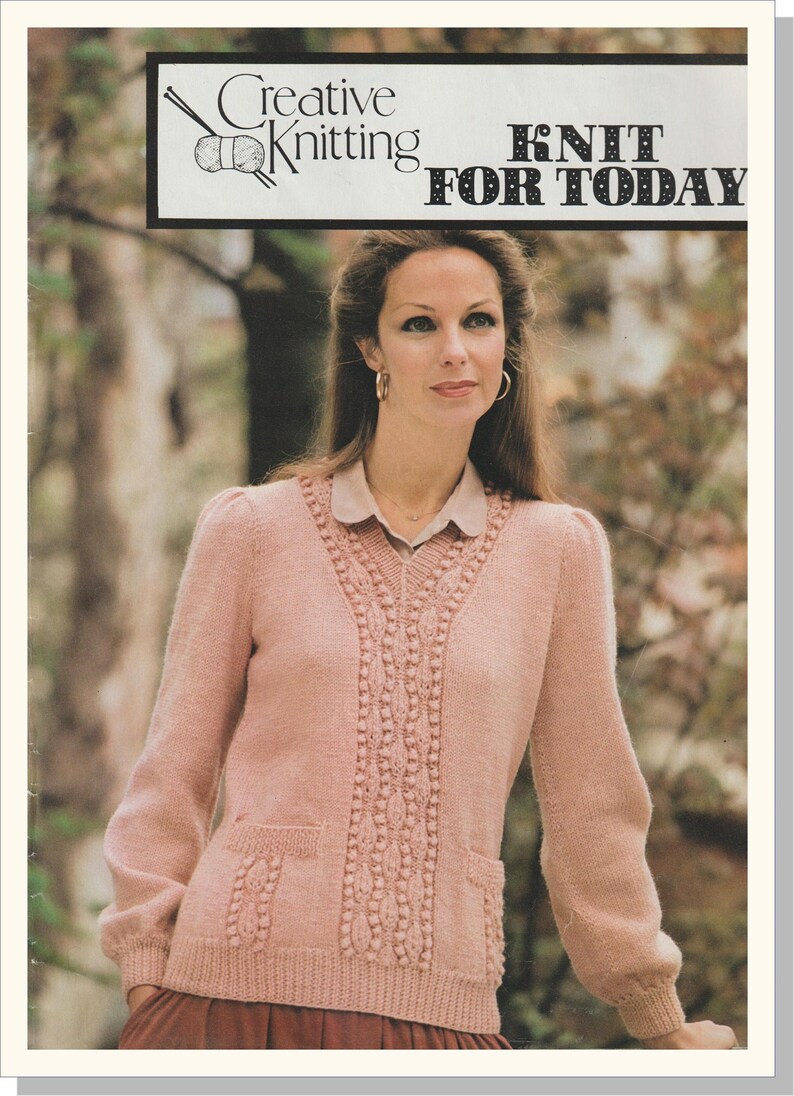 Vintage Retro Women/'s Knit For Today Creative Knitting Patterns List /& Patterns Booklet
