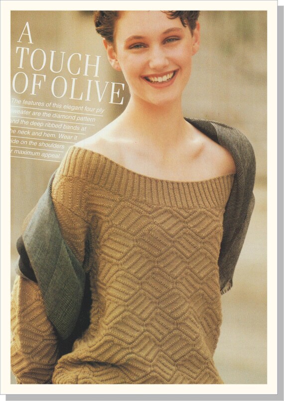 Vintage Retro Women's A Touch of Olive 