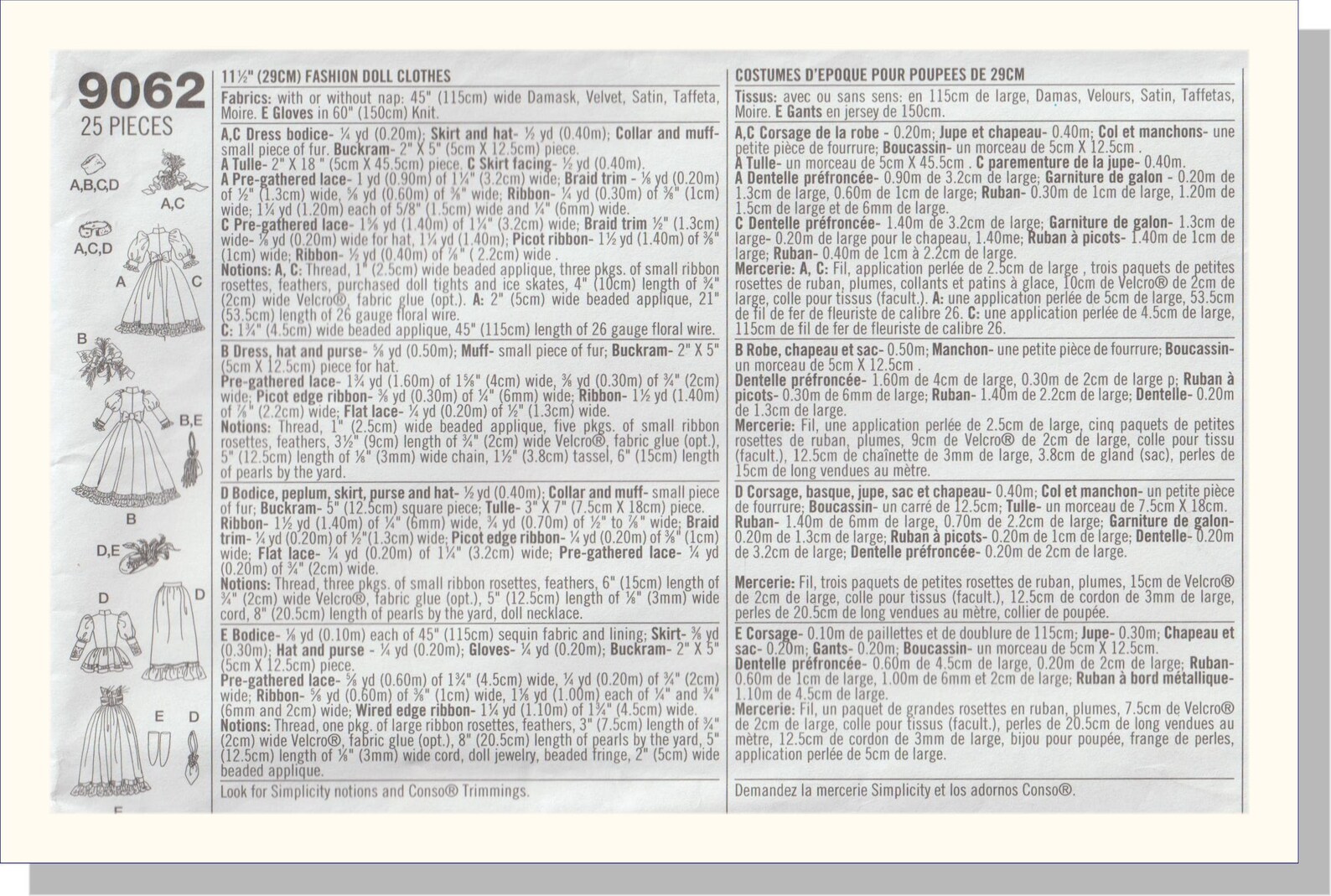 Barbie® & Fashion Dolls Vintage Historical Gowns and Costumes - Etsy