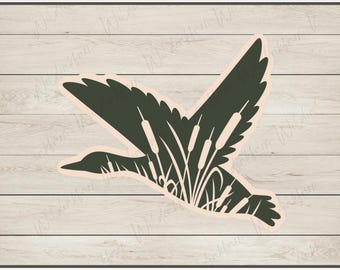 Duck hunting decal / DIGITAL DOWNLOAD / wild oak farm / duck / hunting / clip art / file / PNG / hunt / duckblind / hunter