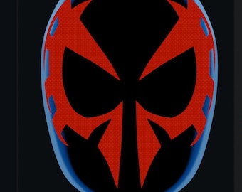 Archivo de impresión 3D de Spider-Man 2099 Faceshell/Lense